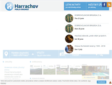Tablet Screenshot of harrachov.cz