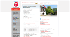 Desktop Screenshot of mesto.harrachov.cz